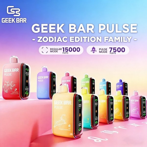 Geek Bar Pulse拋棄式 15000口電子煙 di